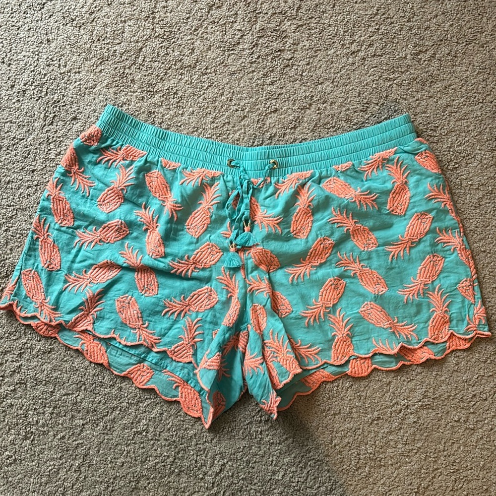 Lily Pulitzer pineapple shorts